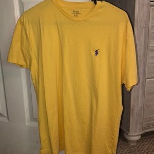 Yellow polo Ralph Lauren t shirt